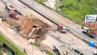 Florianópolis: Reabren en tiempo récord una ruta clave tras el temporal